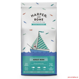 Harper and Bone Dog Adult Mini divy oceánu