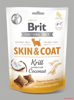 Brit Care Dog Functional Snack Skin&Coat Krill 150g
