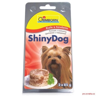 ShinyDog kuře+hovězí (2x85g)