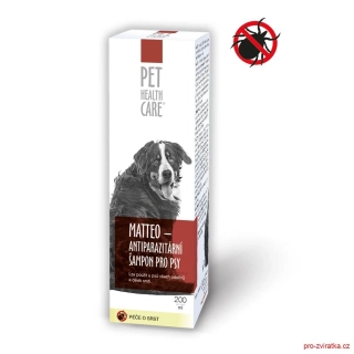 Šampon MATTEO antiparazit. pro psy 200ml PHC