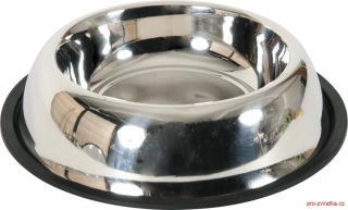 Miska nerez protiskluz pes STEEL 0,225 l Zolux