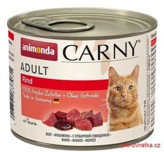 ANIMONDA konzerva CARNY Adult - hovězí 200g