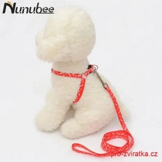 Nunubee déčkový postroj na štěně s vodítkem