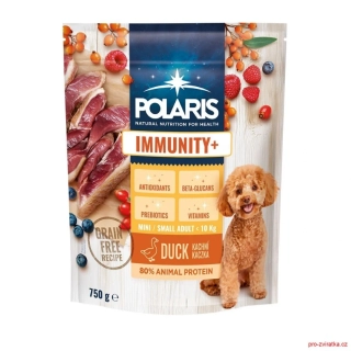 Polaris Immunity Dog Adult small & mini Kachní GF 750 g