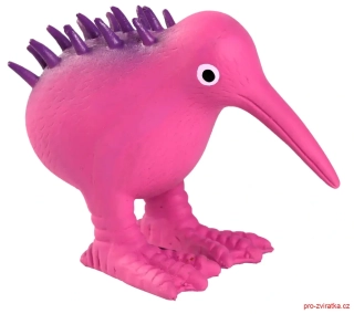 Hračka pes WHISTLE latex, pískací, 8,5cm KIWI