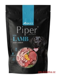 NEW PIPER s jehněčím a mrkví, kapsička pro psy 500 g