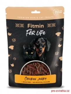 Fitmin FL dog,cat poch. Kuřecí jerky 70g