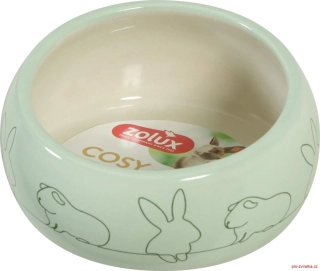 Miska keramická COSY hlodavec 150ml zelená Zolux